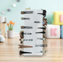 Kız Çocuk Ve Kız Bebek Pens Çıtçıtlı Kahverengi Ayıcık Toka Seti - 14 Adet